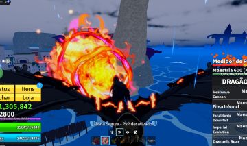 Conta de blox fruits Completa com Dragon West Ingererida , Raças v4 e Gamepass