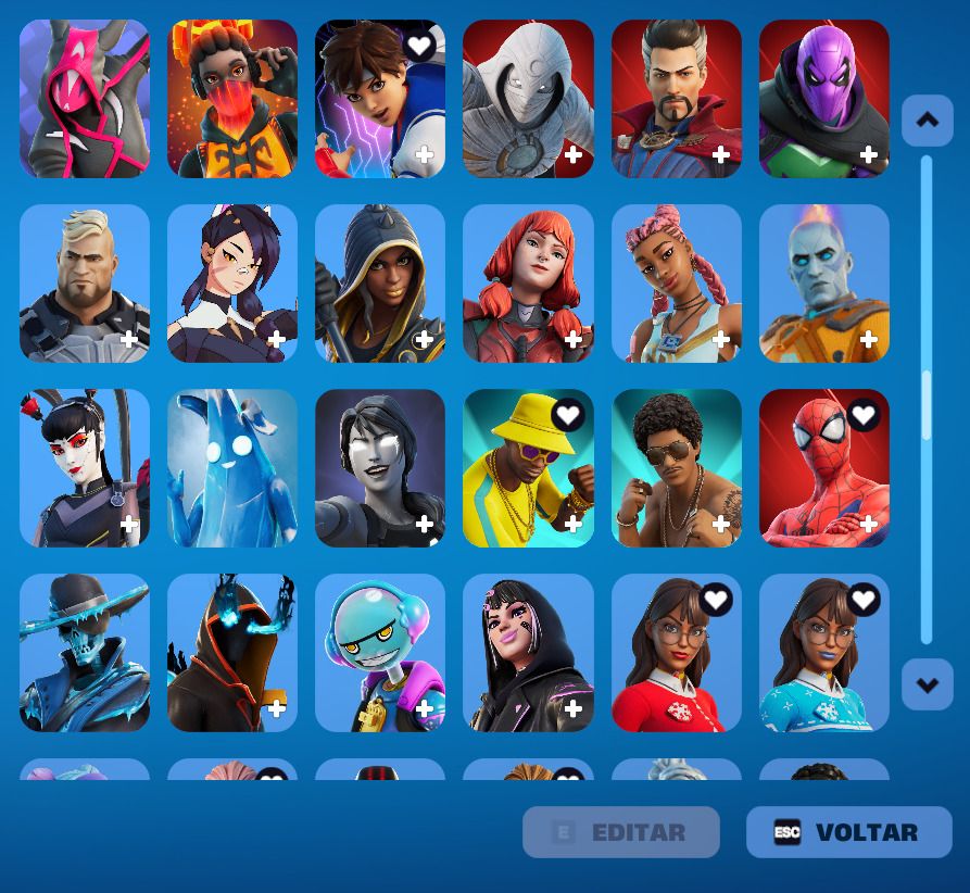 Conta epic focada no fortnite