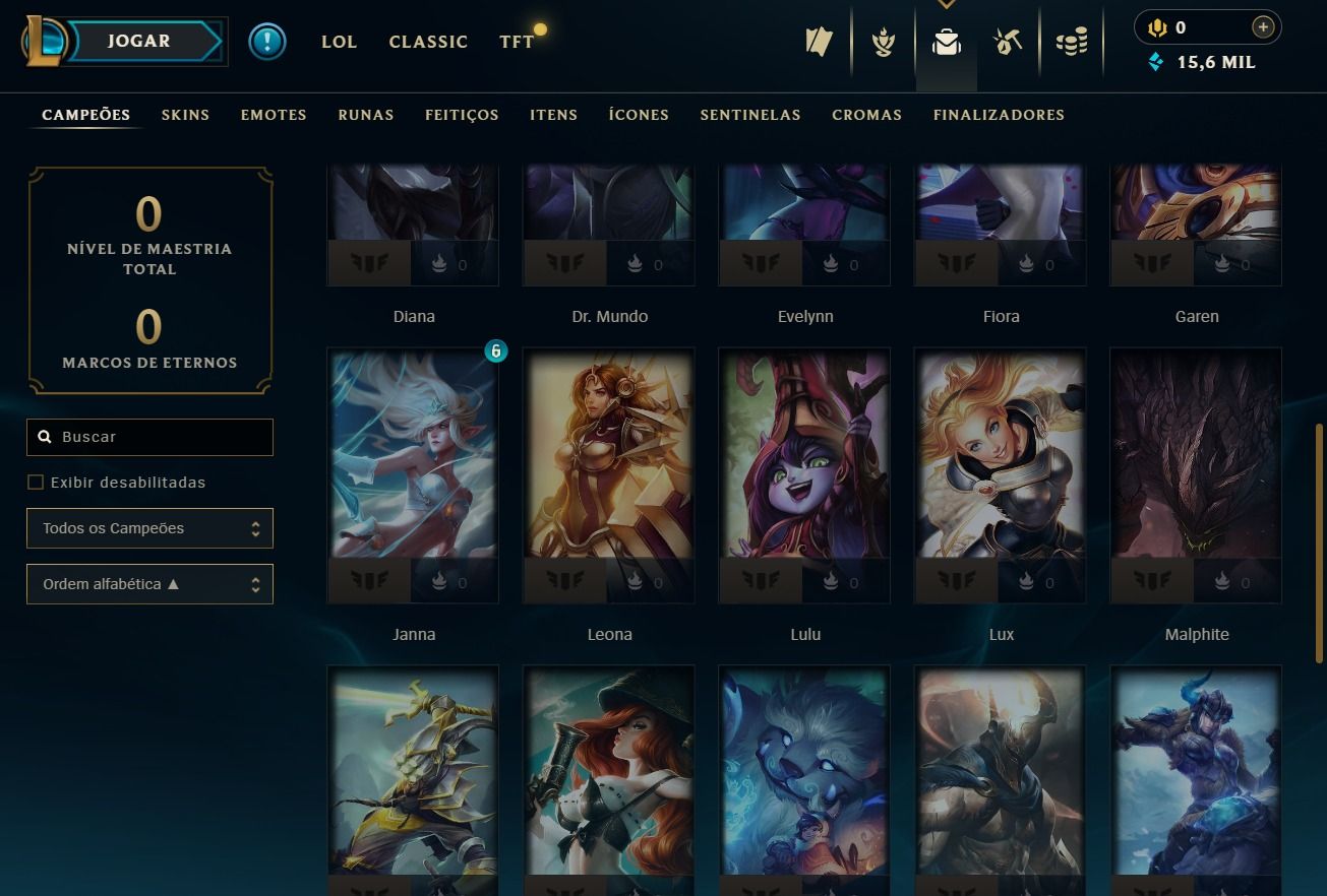 UPADA A MÃO - CONTA DE 2024 - 40 SKINS - VI ARCARNE LENDÁRIA - 15K DE EA