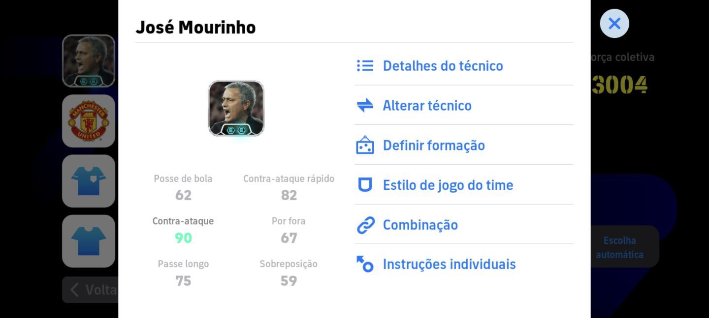 Conta Efootball com Michael Olise Showtime NOVO!!! Com José Mourinho novo