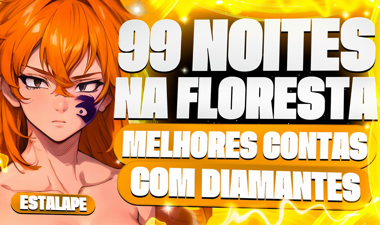 99 NIGHTS FOREST / 99 NOITES NA FLORESTA - MELHORES CONTAS COM DIAMANTES!