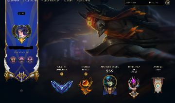 CONTA COM 109 CAMPEÕES E 28 SKINS