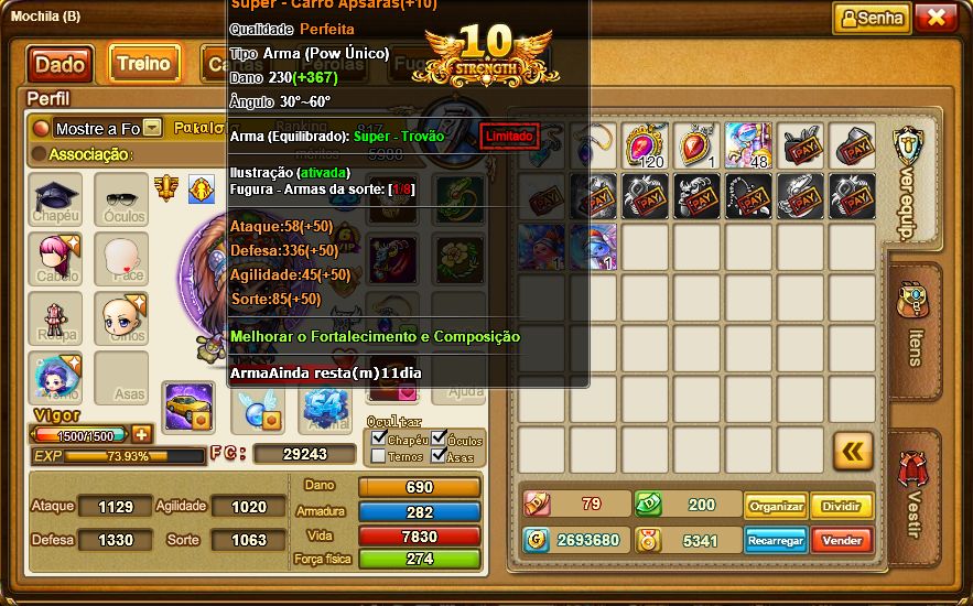 CONTA SURFTANK lvl 28, 29K DE FC