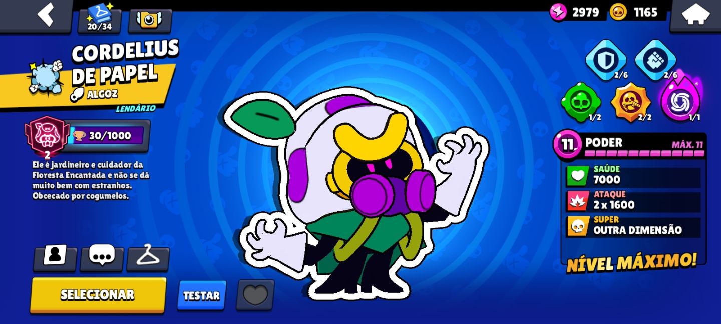 Conta Brawl Stars +30k upada