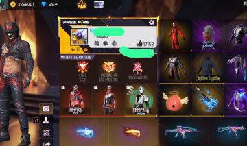 CONTA FREE FIRE GEMADA COM RAGNAROK + UMP | XM8 ATRIBUTADA