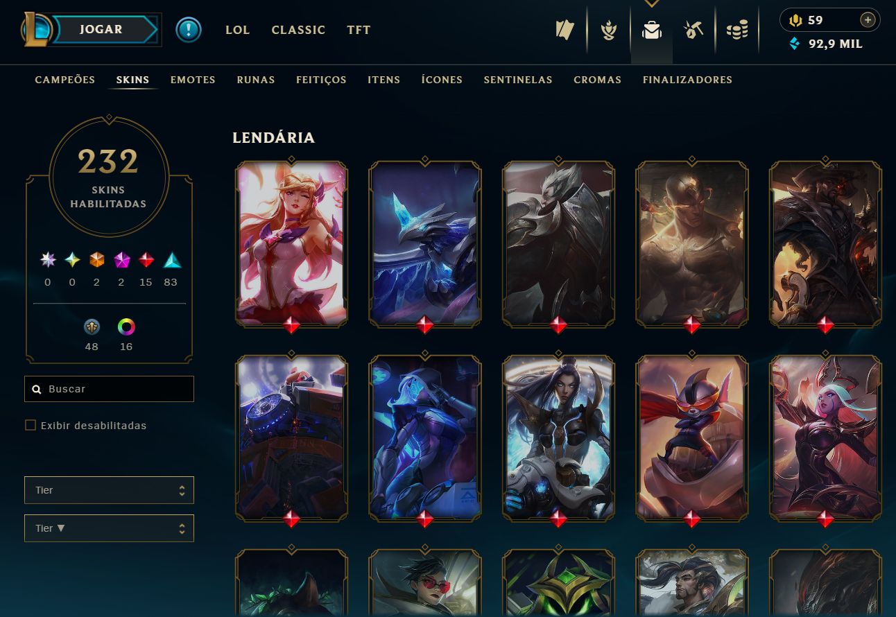 CONTA DE LOL COM EMAIL UNICO DE CRIAÇÃO PARA REPASSE 100%