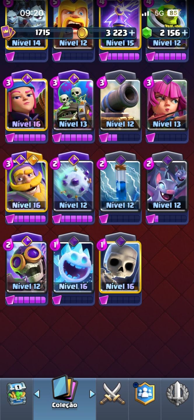 Conta De Clash Royale: Conta Rara
