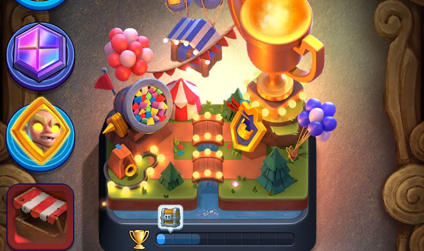 CONTA CLASH ROYALE ARENA 21
