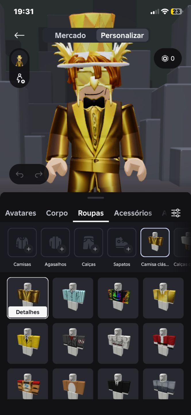 CONTA COM MAIS DE 1.000 ROBUX GASTOS