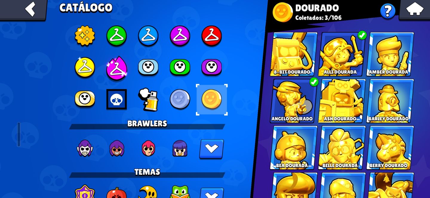 Conta de Brawl Stars 2019 full buffies