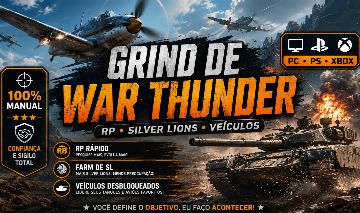 UPO SUA CONTA DO WAR THUNDER!!! 100% SEGURO EM STREAM