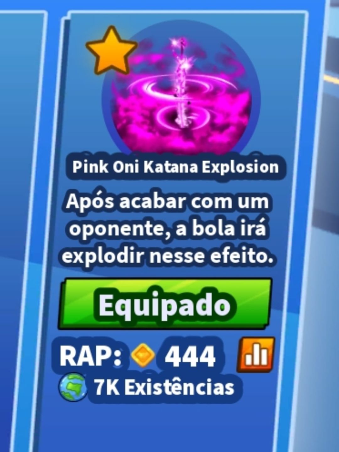 Blade ball Pink oni katana