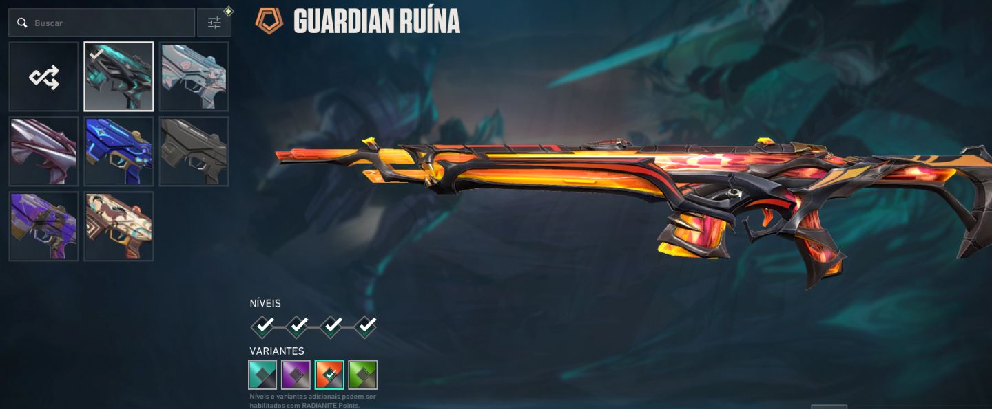 Conta de valorant com skins e elo baixo para poder aproveitar de smurf