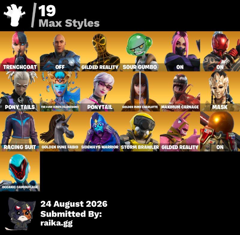 [53 SKINS] Naruto | Driftwalker | The Foundation | Ronin | Inferno | Rei do Gelo