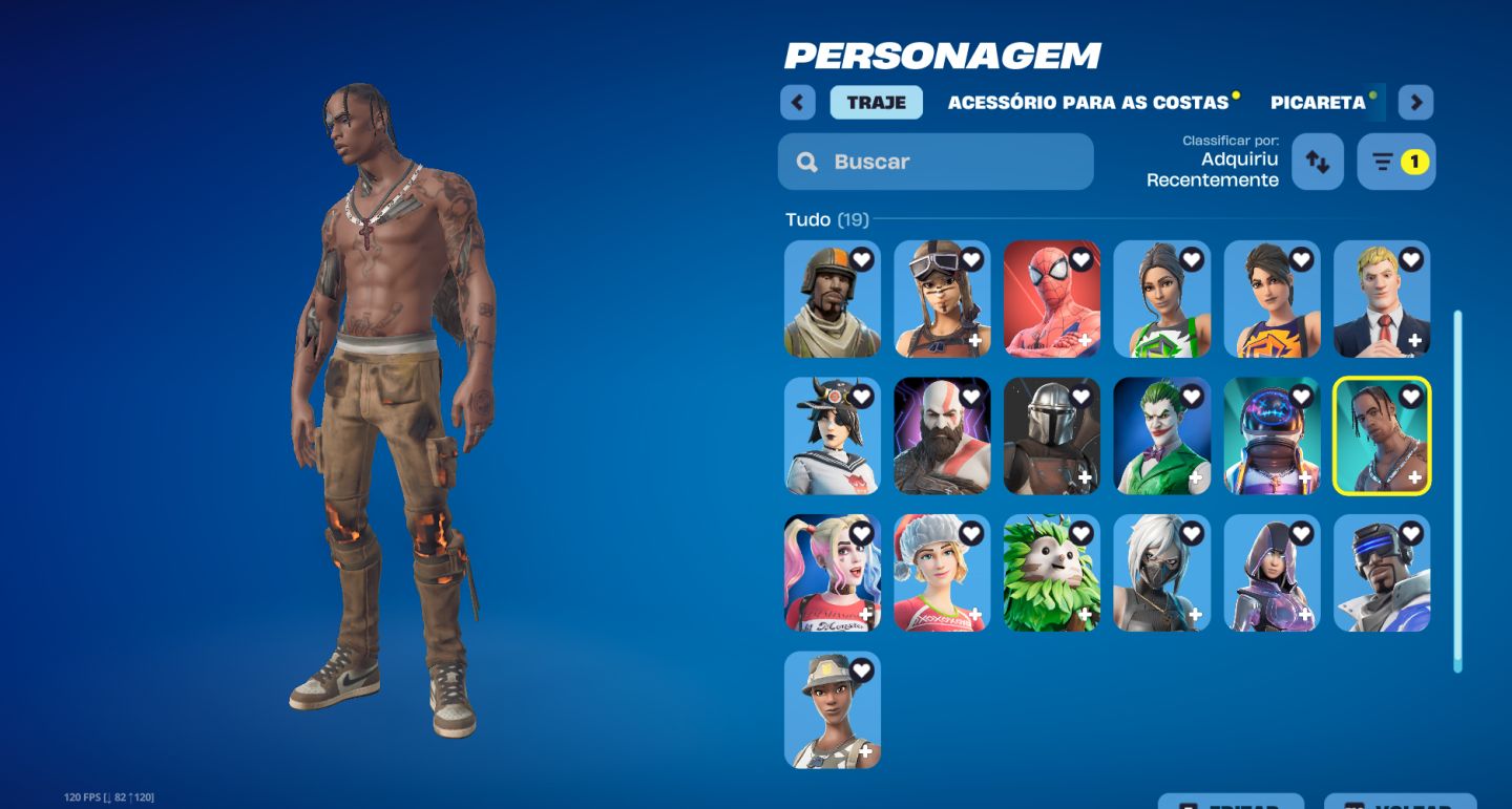 Conta OG Fortnite (Cap 1 Season 6+ Itens raros + Salve o mundo)