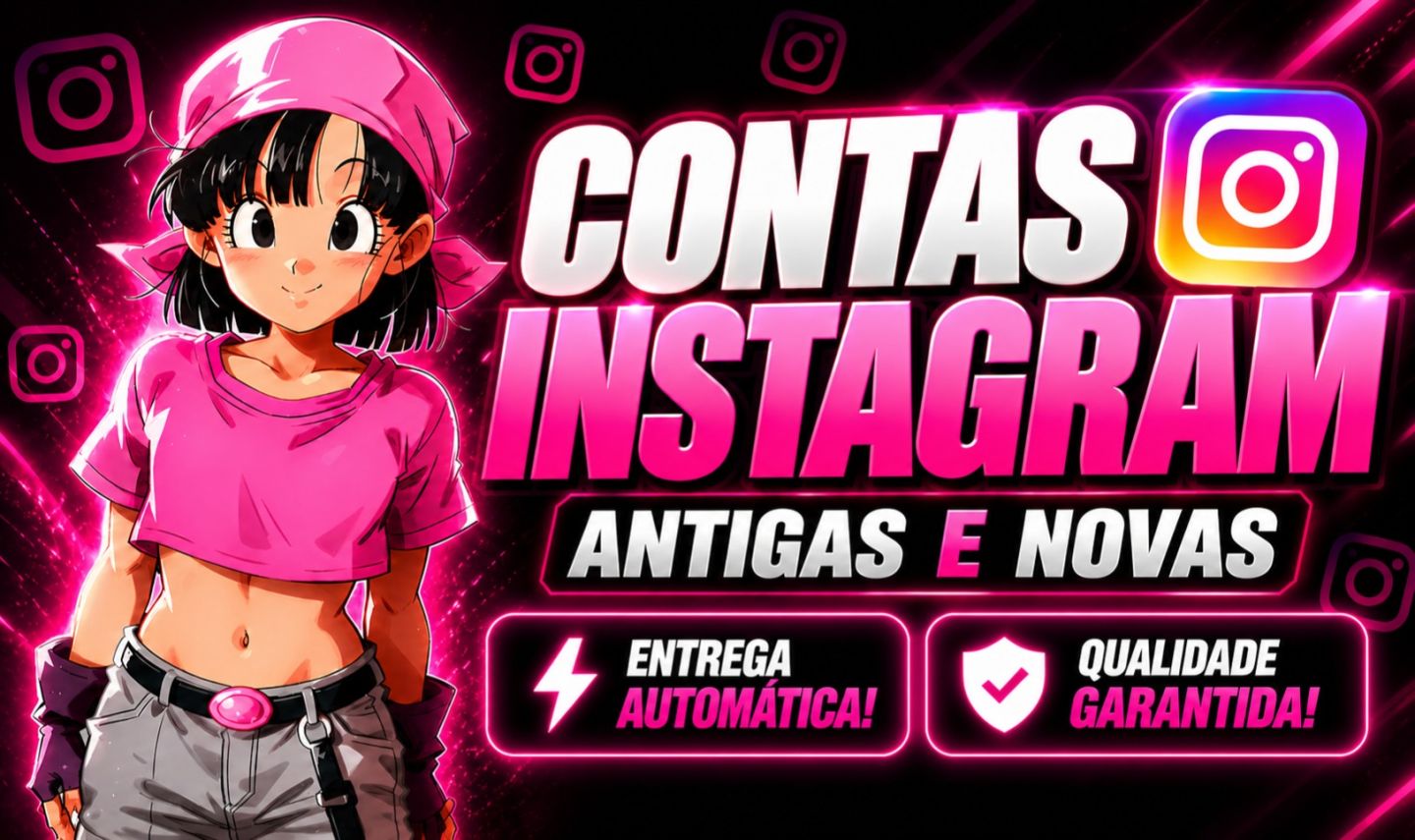 [PROMOÇÃO!] CONTAS NO INSTAGRAM ANTIGAS E NOVAS | ENTREGA AUTOMÁTICA