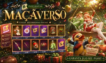 Passe de Elite Booyah Premium 250 Garena Free Fire | Via ID Sem Adicionar