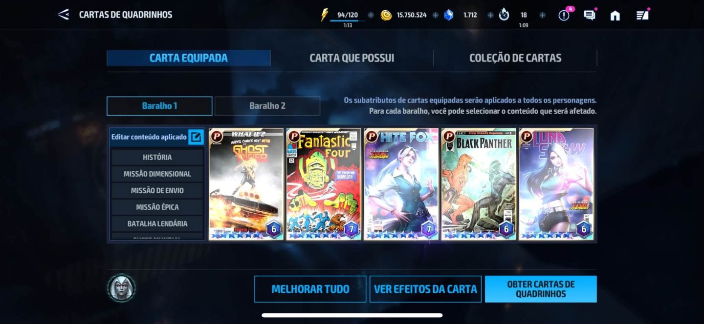 CONTA MARVEL FUTURE FIGHT VIP 14