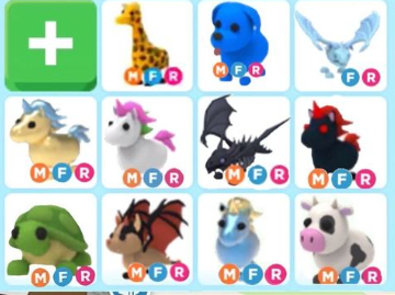 2 POR 1 + BRINDES/ ADOPT ME /PETS / MONTAVEIS /PETS/ PETS NEON/OVOS E POÇÕES