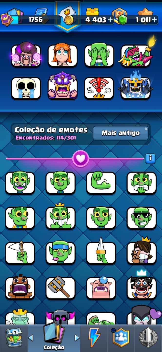 PACOTE 2 CONTAS: BRAWL STARS + CLASH ROYALE | FULL COLEÇÃO