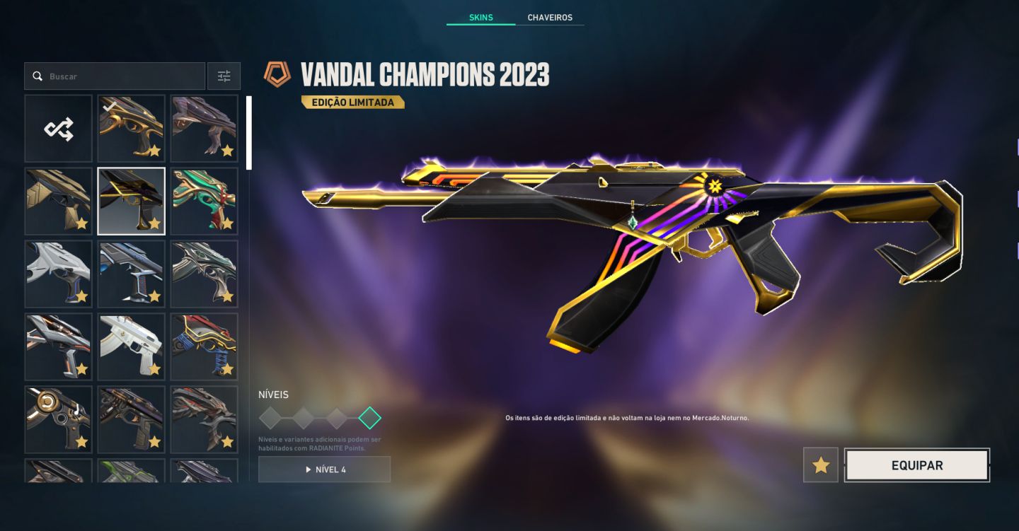 Conta Valorant ex ascendente R$8054 gasto(VCT LOCK//IN, CHAMPIONS 23 E MTO MAIS)