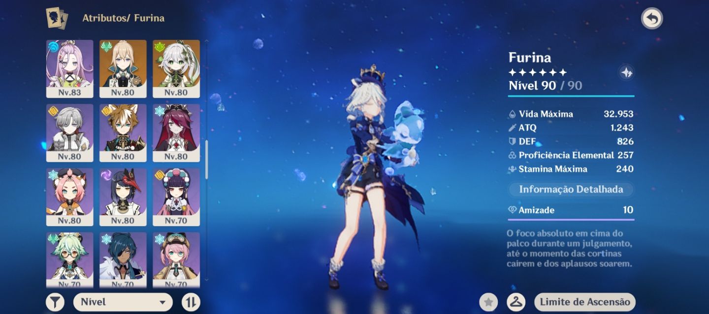 Conta Genshin Impact Endgame