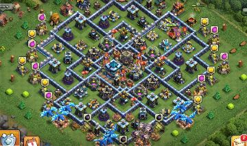 CONTA CLASH OF CLANS CV13 QUASE FULL