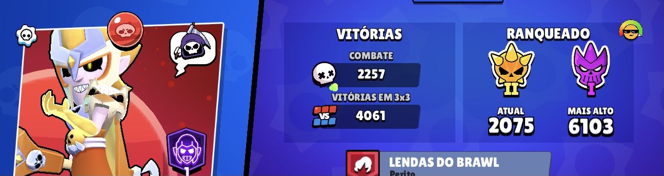 Conta de Brawl Stars barata e compensada