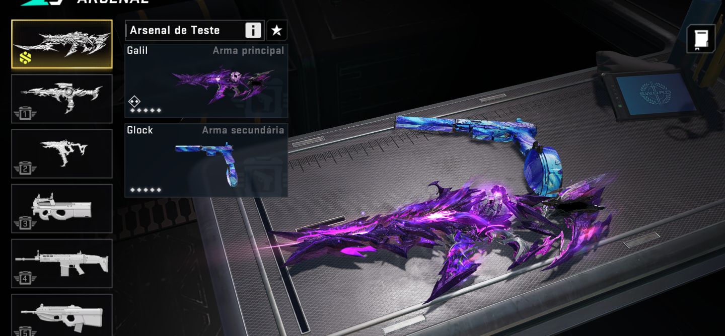 CONTA BLOOD STRIKE NÍVEL 50 | GALIL EVO | KRAKEN + NOVA