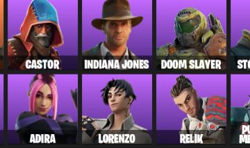 CONTA FORTNITE FA 1350 VBUCKS 20 SKINS | DOOMSLAYER | GERALT OF RIVIA+ EMAIL OG