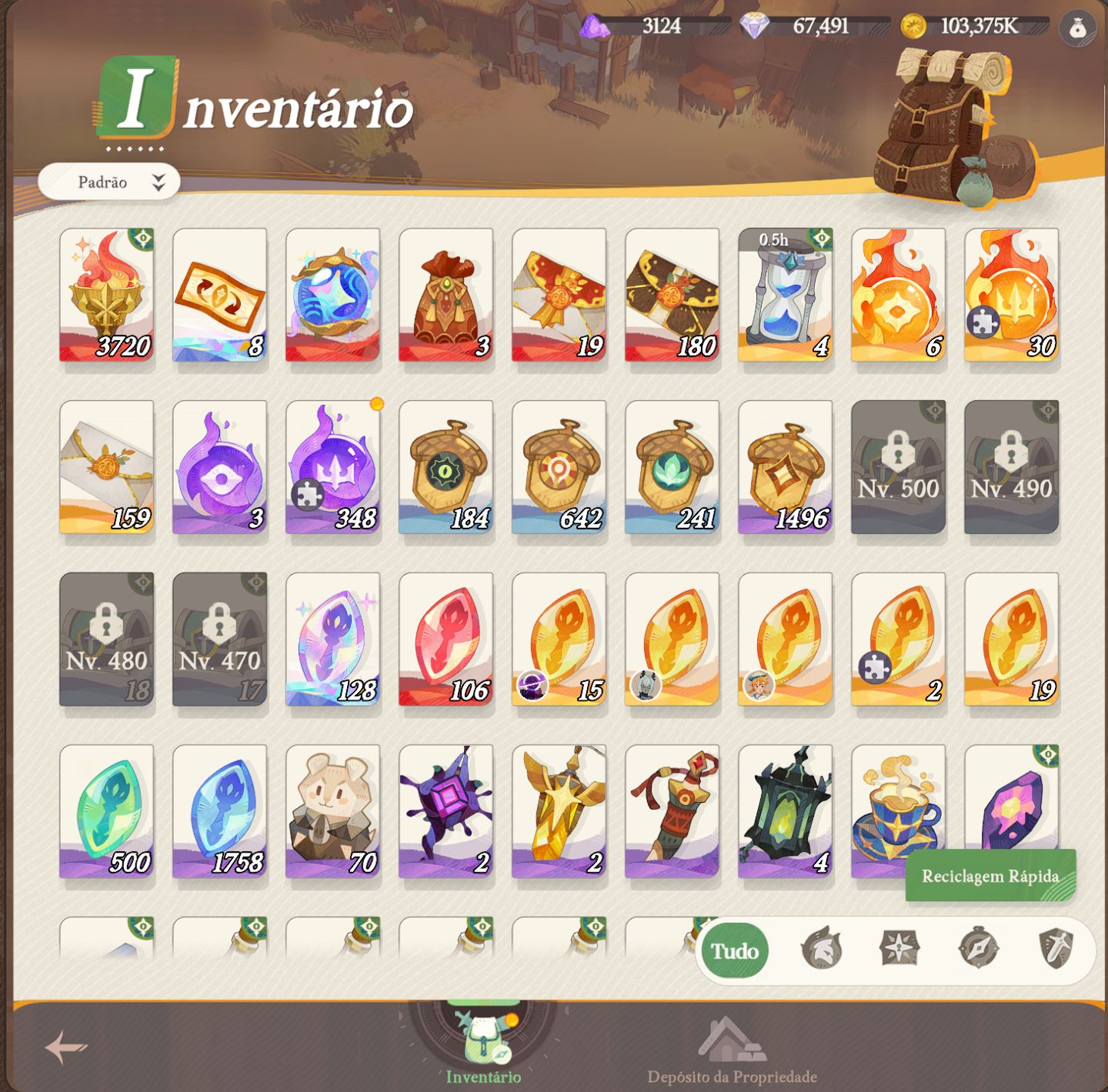 Conta AFK Journey - Global Server