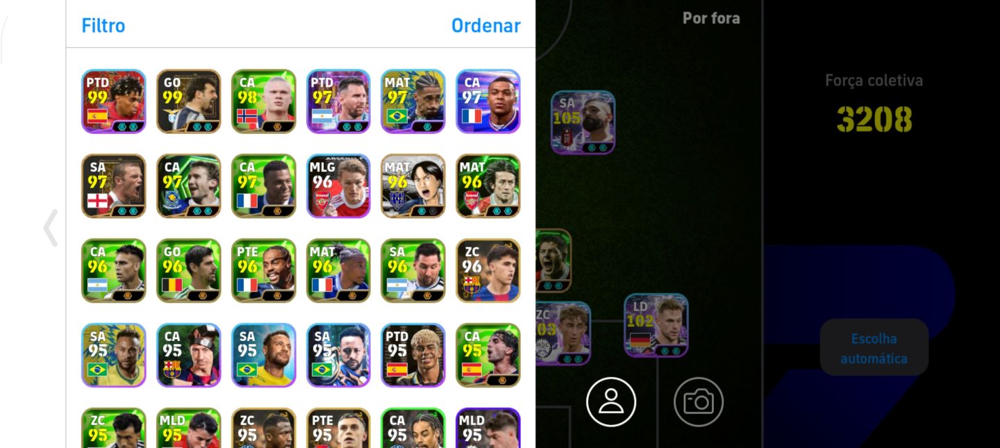 CONTA DE EFOOTBAL BOA DEMAIS PRA UPAR MAIS AINDA