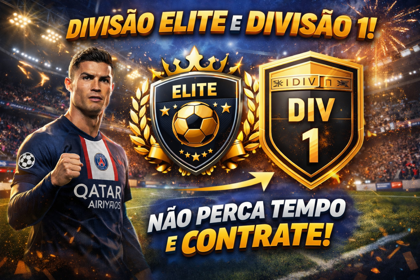 Upo suas divisões no Ultimate Team, faço missões e afins. Prazo de 1 dia!