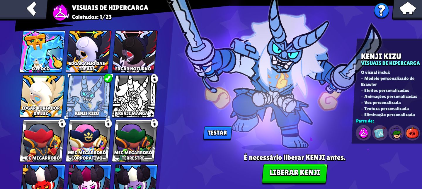 CONTA BRAWL STARS NITA COM PRESAS + BROCK MANDA CHUVA MAX (MEGA PROMOÇÃO ULTRA)