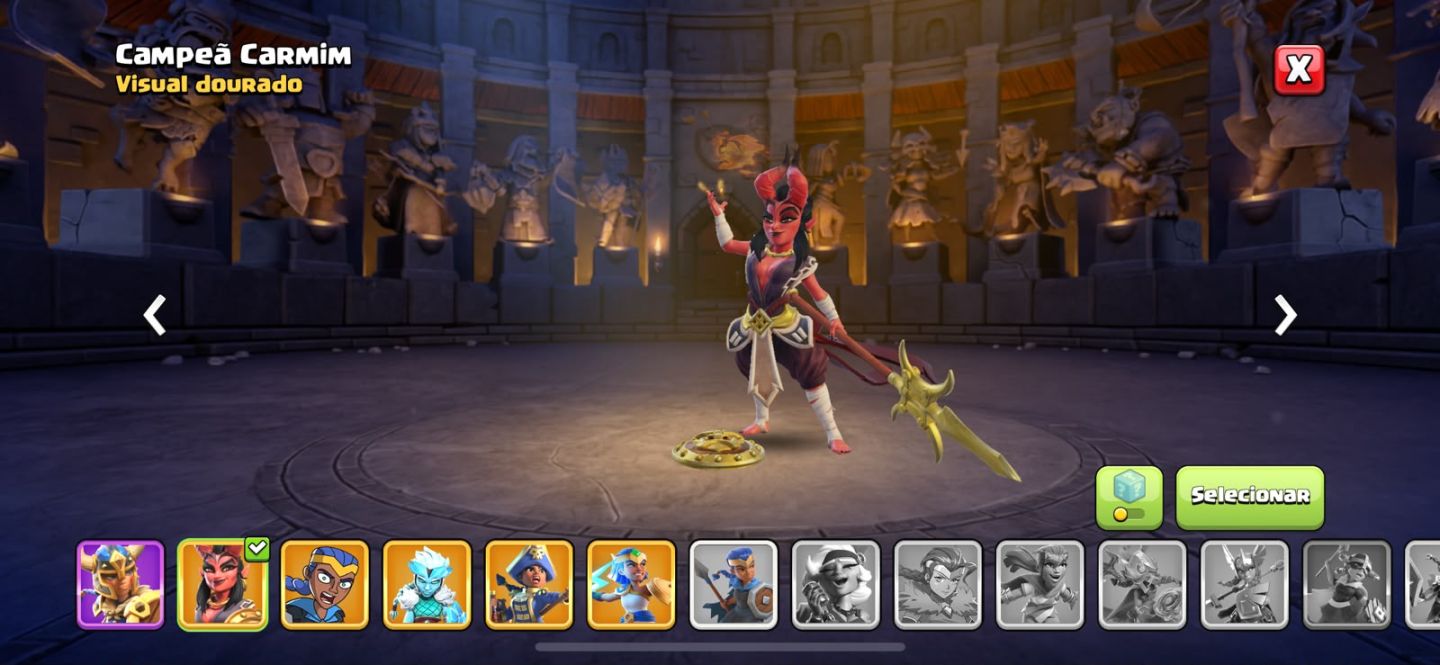 Conta Clash of Clans Nível 235 Heróis Altos Skins Lendárias Equipament Evoluídos