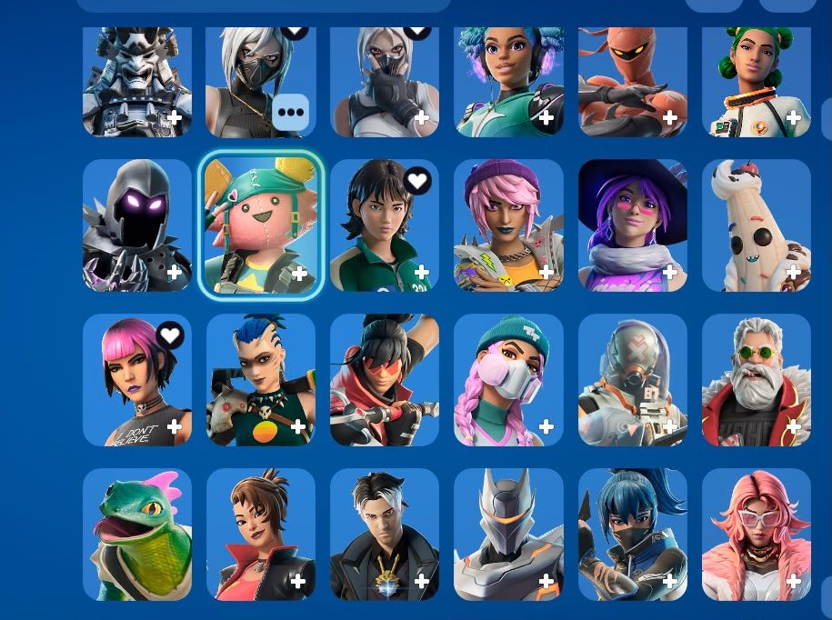 Conta Fortnite com 217 skins !