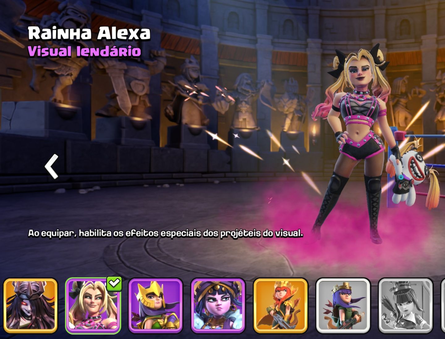 CONJUNTO WWE 2.0 COM SKIN EXCLUSIVA DO REI SAMURAI