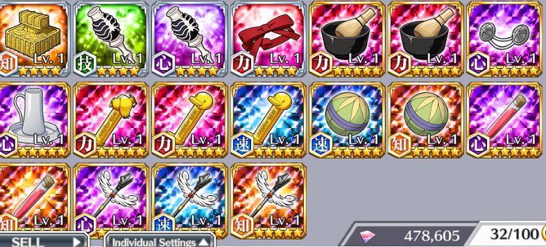 BBS/ 50510 Orbs/ Gremmy - Grimm- Ulqui/1036 BBS/ 7937 Accessory Tickets
