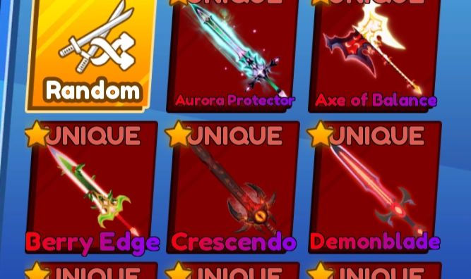 INVENTÁRIO BLADE BALL COMPLETO | AURORA PROTECTOR + VÁRIAS RARAS