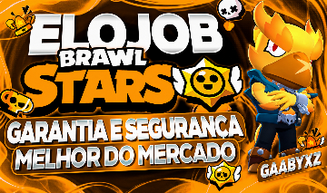 ELOJOB BRAWL STARS | PUSH DE TROFÉUS E RANK | 2K TROFÉU 30 R$