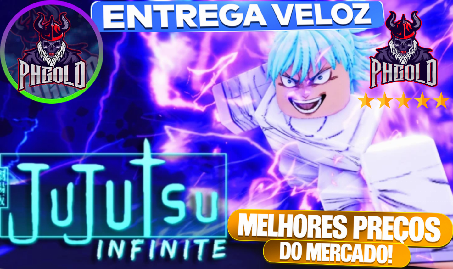JUJUTSU INFINITE | JUJUTSU INFINITO | GAMEPASS | MELHOR PREÇO E ATENDIMENTO |