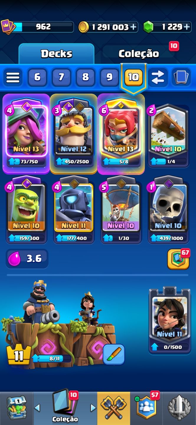 CONTA CLASH INICIANTE ARENA 16