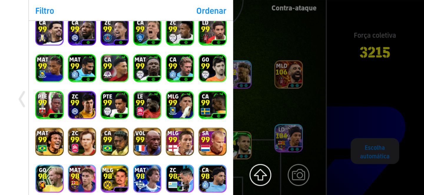 Conta efootball melhor Ronaldinho