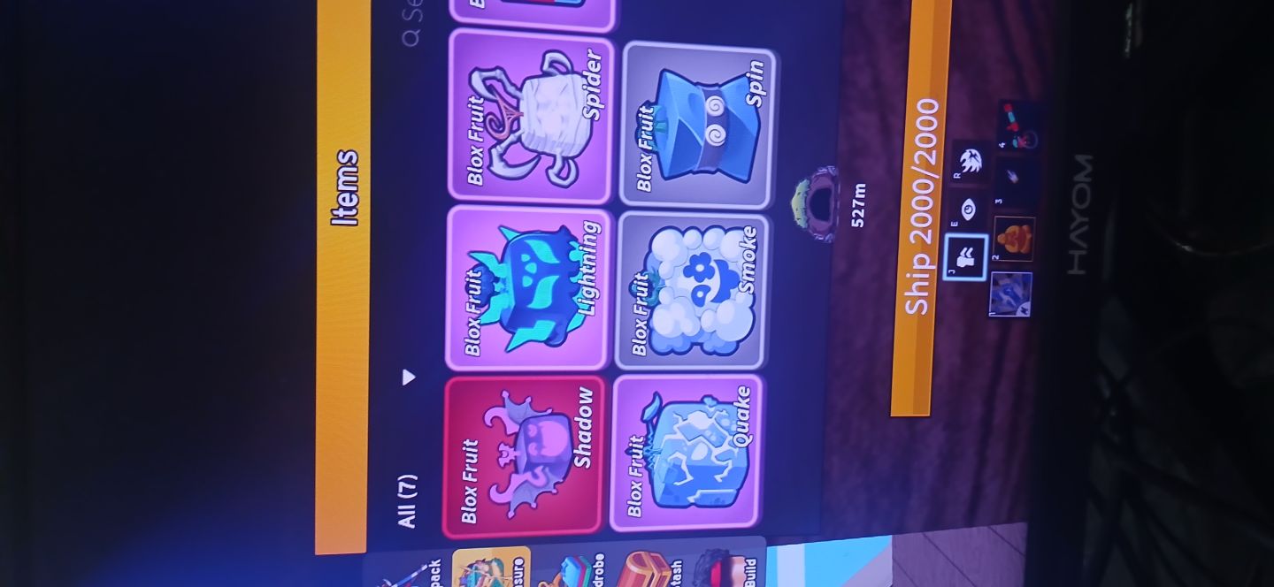 Conta Gh Lvl2800 Rumble e Shadow no inv e 10M berries!