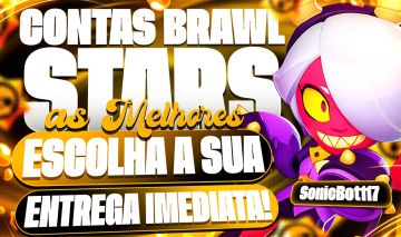 BRAWL STARS - CONTAS DE PRO PLAYER!! - Contas Premium! (ENTREGA AUTO)