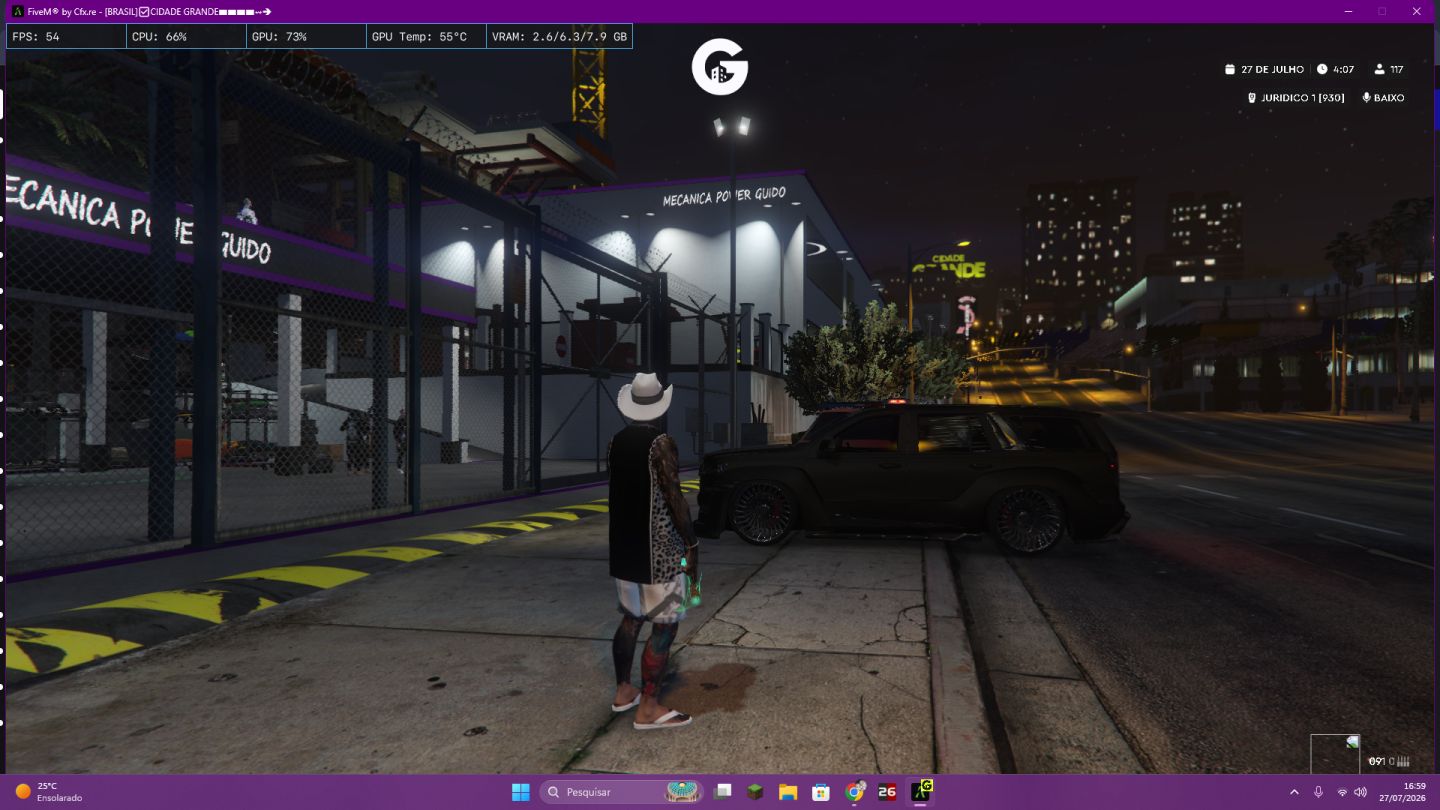 Conta Gta Rp fivem com full blindados e muito mais!
