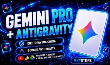 GEMINI PRO + ANTIGRAVITY - DIRETO NA SUA CONTA -MELHOR PREÇO