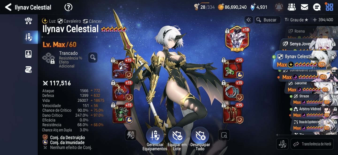 Conta com Nova Fumyr + 15 MLS + Salome