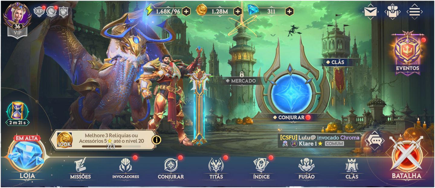 Invokers-titan-legacy Conta starter