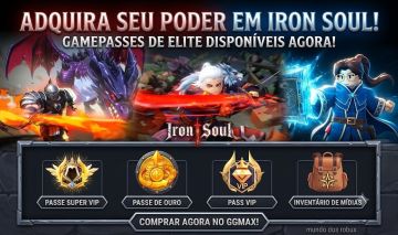 Alma de Ferro: Masmorra Ferro iron soul dungeon AFM AF ISD IS SUPER VIP FORJA VP
